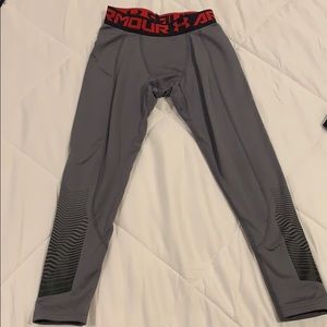 Under Armour Boys Fitted Cold Gear YSM pants